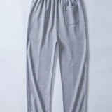 Ensemble — sweat gaufré 2 en 1 à col cranté & pantalon gaufré à plis