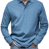 LUXURY LONG-SLEEVED POLO