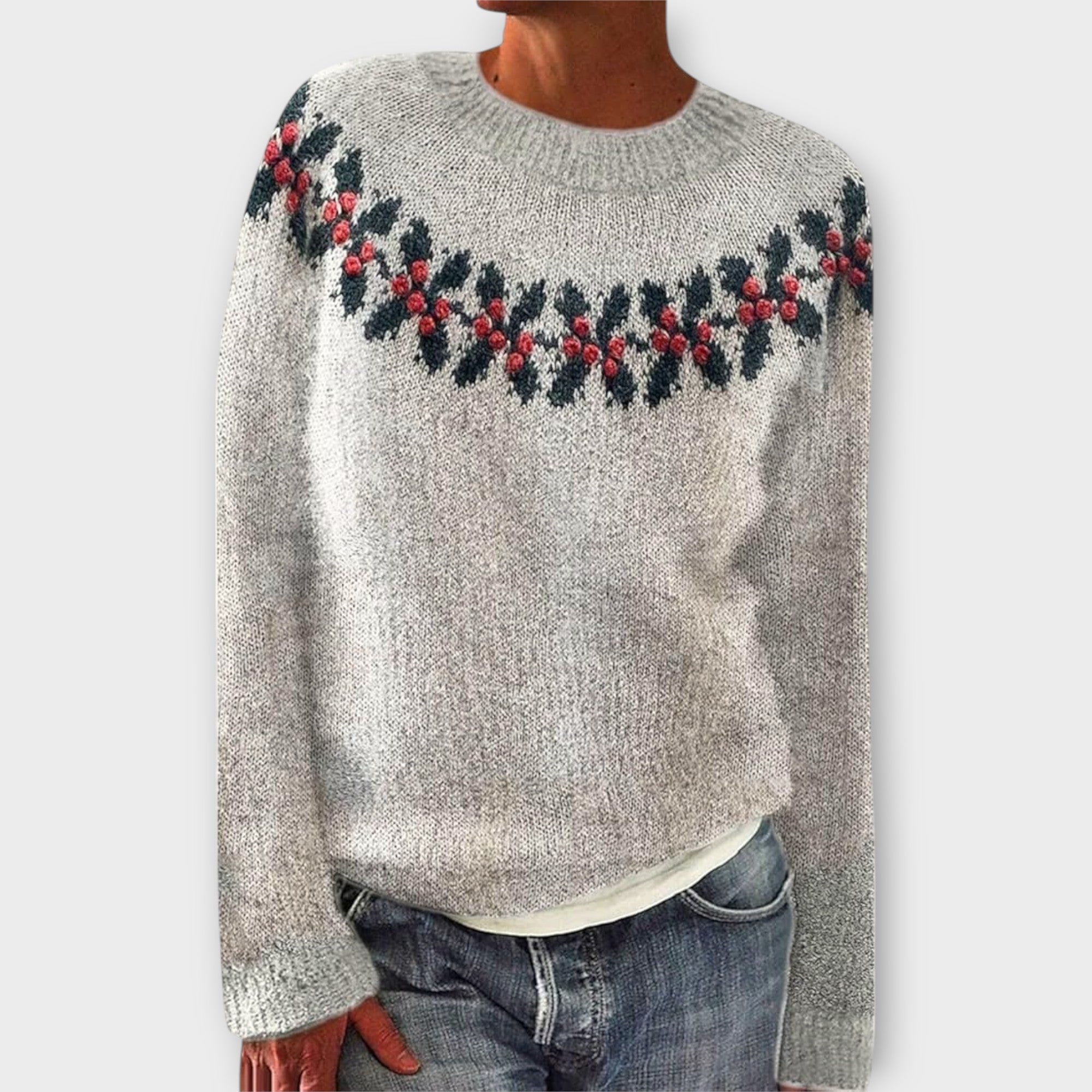 Pull de Noël aux Rennes