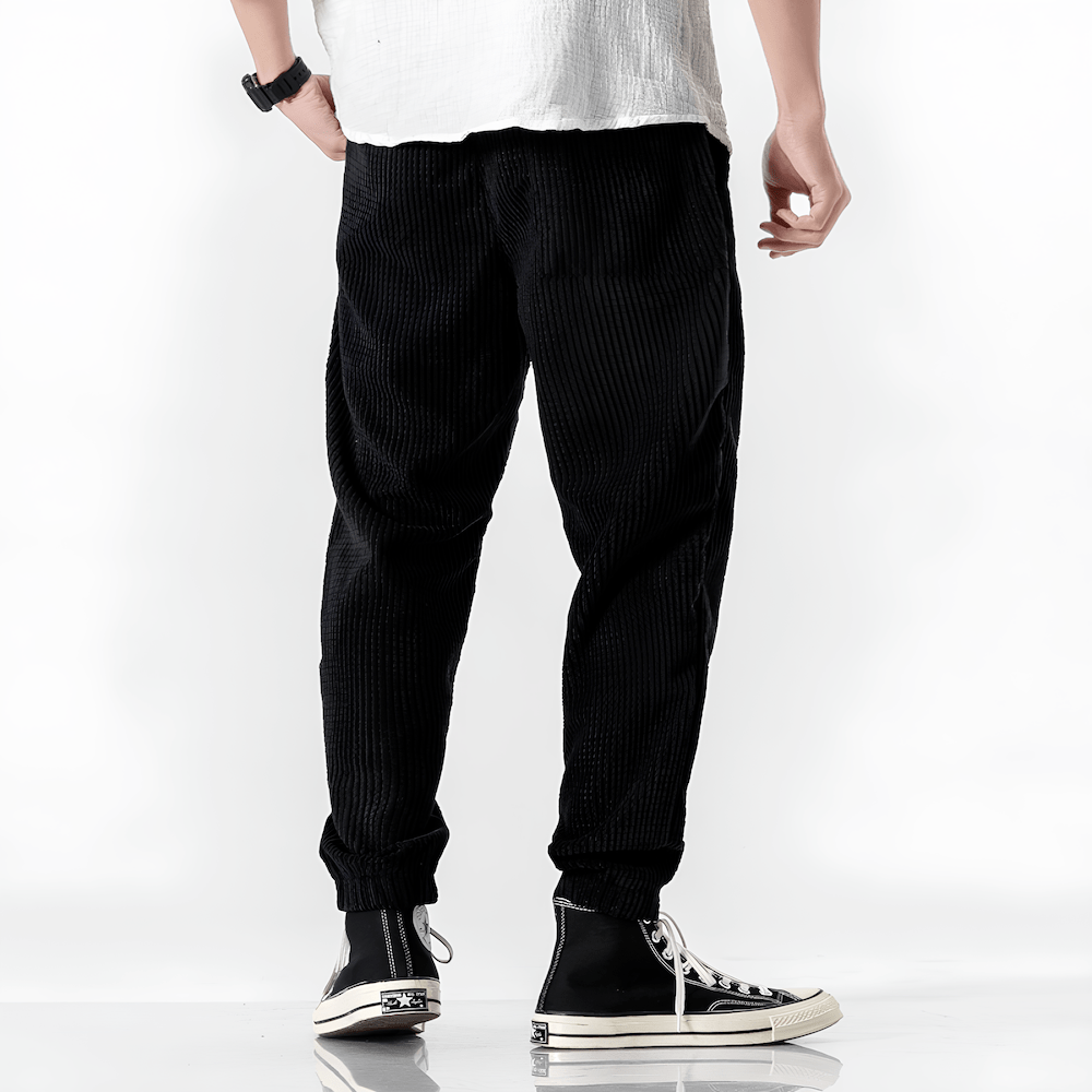 Ronny | Ribbed Comfortable Trousers