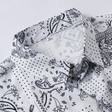 Ensemble Capucine — chemise à imprimé paisley & short de bain