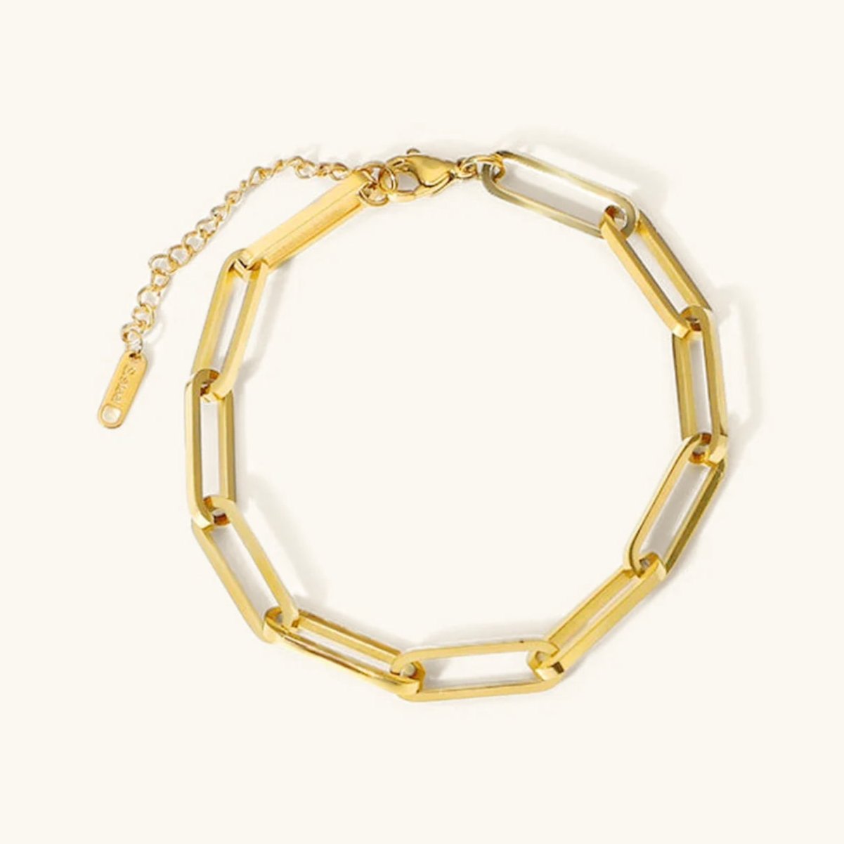Anna – Bracelet en or au design superposé