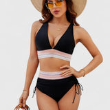 Énora — Ensemble de Bikini Élevé Élégant