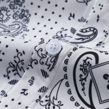 Ensemble Capucine — chemise à imprimé paisley & short de bain