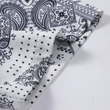 Ensemble Capucine — chemise à imprimé paisley & short de bain