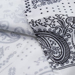 Ensemble Capucine — chemise à imprimé paisley & short de bain