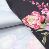 Ensemble — chemise à imprimé floral peint & short de bain mi-long à cordon