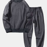 Ensemble Capucine — sweat basique à col rond & pantalon de jogging