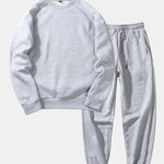 Ensemble Capucine — sweat basique à col rond & pantalon de jogging