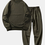 Ensemble Capucine — sweat basique à col rond & pantalon de jogging