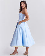 Olympe | Robe midi élégante