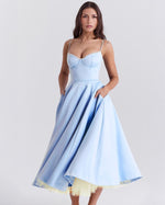 Olympe | Robe midi élégante