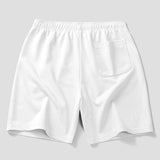Ensemble — polo en coton contrastant coupe décontractée & short en coton à cordon