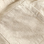 Ensemble — chemise en lin et viscose à col V & short à cordon en lin et coton