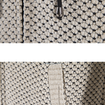 Ensemble — pull à capuche texturé long & pantalon cargo de jogging chino