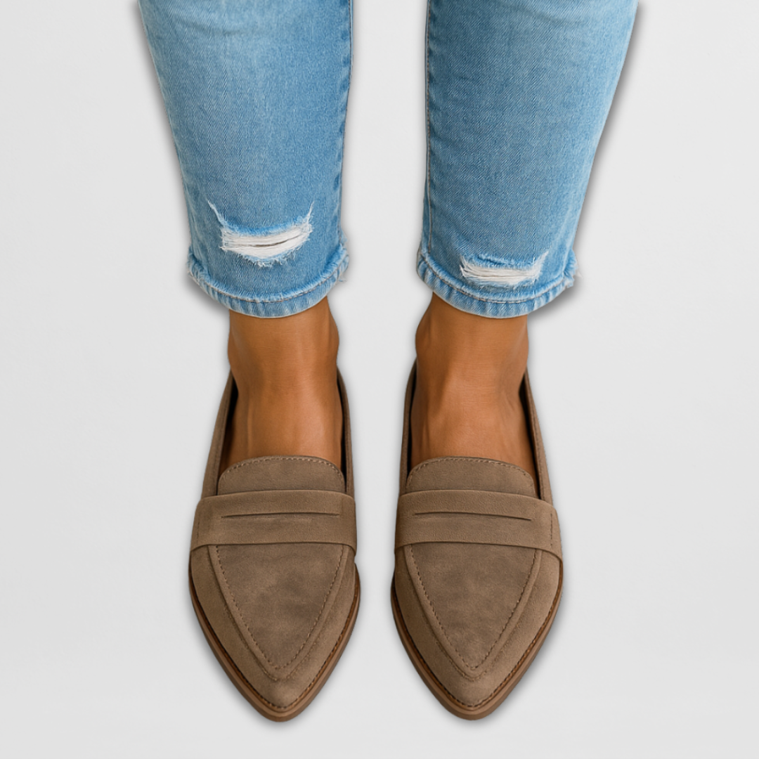 Nadia — Mocassins en Daim