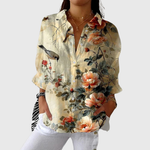 Léonie — Blouse imprimée légère et colorée
