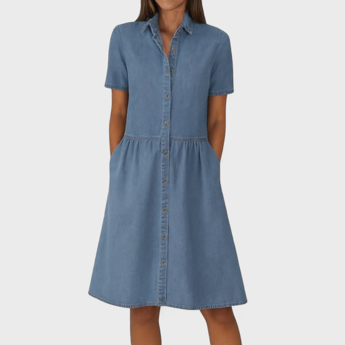 Isabella | Robe en jean ample