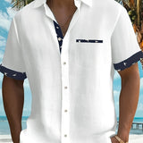 LAPEL SUMMER SHIRT FOR MEN