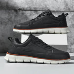 LEATHER SNEAKERS WITH SUPPORT