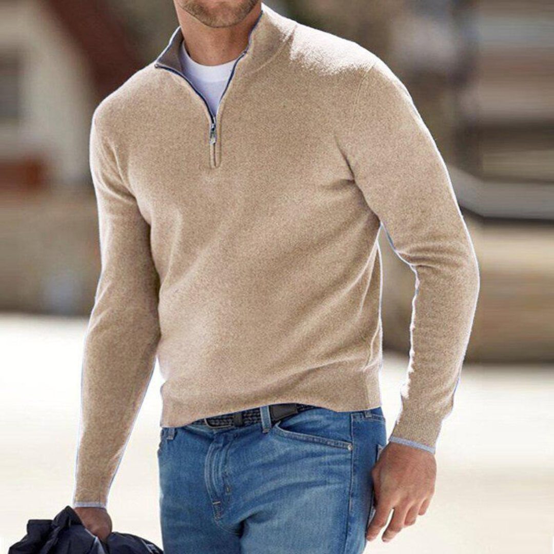 Harron | Premium Half-Zip Sweater