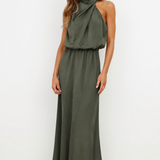 Alixe | Robe de soirée à jupe fluide
