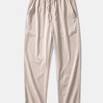 Ensemble — chemise texturée froissée & pantalon à jambe droite