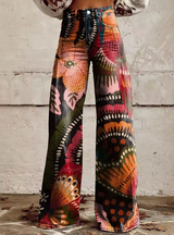 Pantalon Motif Organique Doux