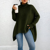 Roxane | Pull ample à col roulé