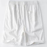 Ensemble — chemise en lin à manches courtes & short en lin et coton