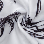Ensemble — chemise à imprimé palmiers tropical & short de bain à imprimé rayé