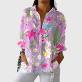 Garance — Blouse imprimée légère et colorée