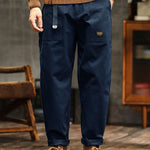 Pantalon utilitaire décontracté d'inspiration vintage