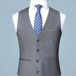 V-NECK SKINNY VEST FOR MEN