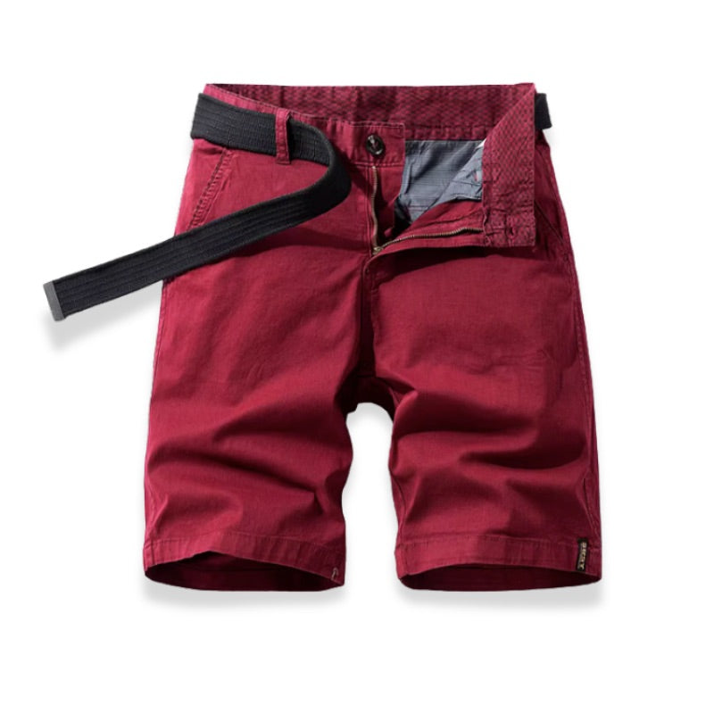 COTTON TWILL SHORTS FOR MEN