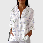 Améline — Blouse imprimée légère et colorée