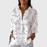 Améline — Blouse imprimée légère et colorée