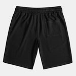 Ensemble — chemise côtelée à col cubain profond coupe ajustée & short côtelé à cordon
