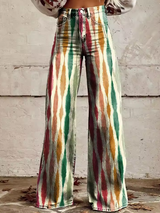 Pantalon Imprimé Naturel