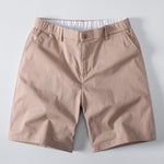 Ensemble — polo zippé en maille texturée à bordure contrastante & short chino