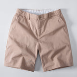 Ensemble — polo zippé en maille texturée à bordure contrastante & short chino