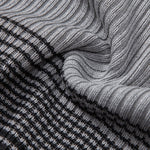 Ensemble — polo en maille rayée dégradée & pantalon fuselé coupe slim