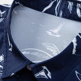 Ensemble — chemise à imprimé palmiers tropical & short de bain à cordon