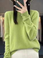 Pierrette | Pull en maille fine à poignets côtelés