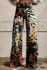Pantalon Bohème Élancé