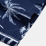 Ensemble — chemise à imprimé palmiers tropical & short de bain à cordon