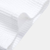 Ensemble — chemise côtelée contrastante & short côtelé à cordon