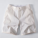 Ensemble — polo côtelé en maille à col Johnny et bordure contrastante & short chino