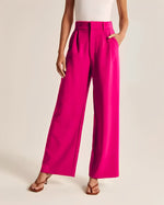Caroline | Pantalon décontracté taille haute