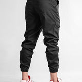 Ensemble — pull à capuche texturé long & pantalon cargo de jogging chino